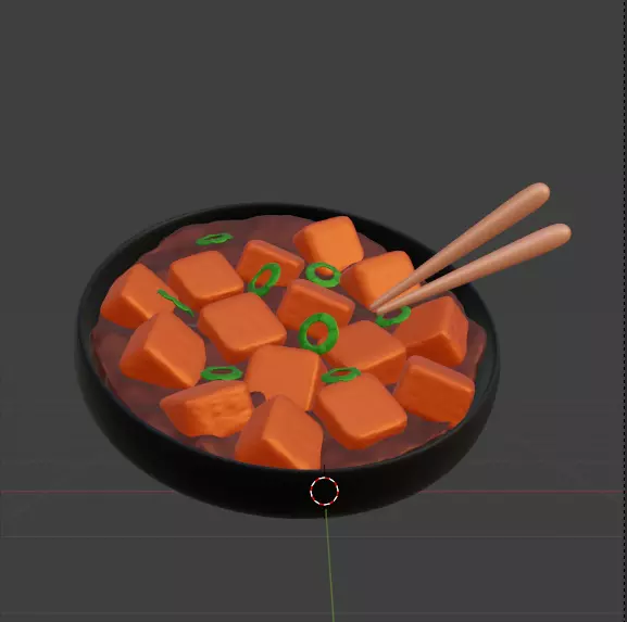 Nutrition Food 3d Icon Pack 3D model_70