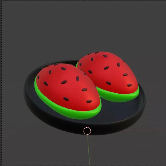 Nutrition Food 3d Icon Pack 3D model_78