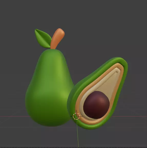 Nutrition Food 3d Icon Pack 3D model_11