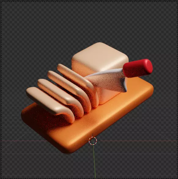 Nutrition Food 3d Icon Pack 3D model_21
