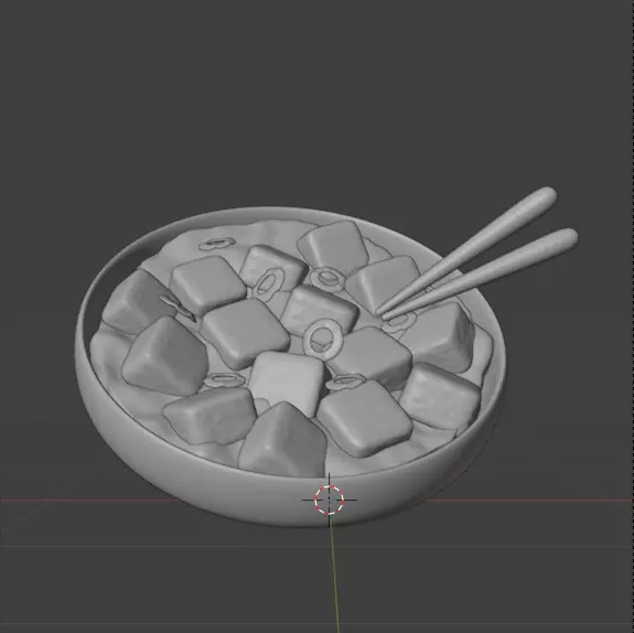 Nutrition Food 3d Icon Pack 3D model_68