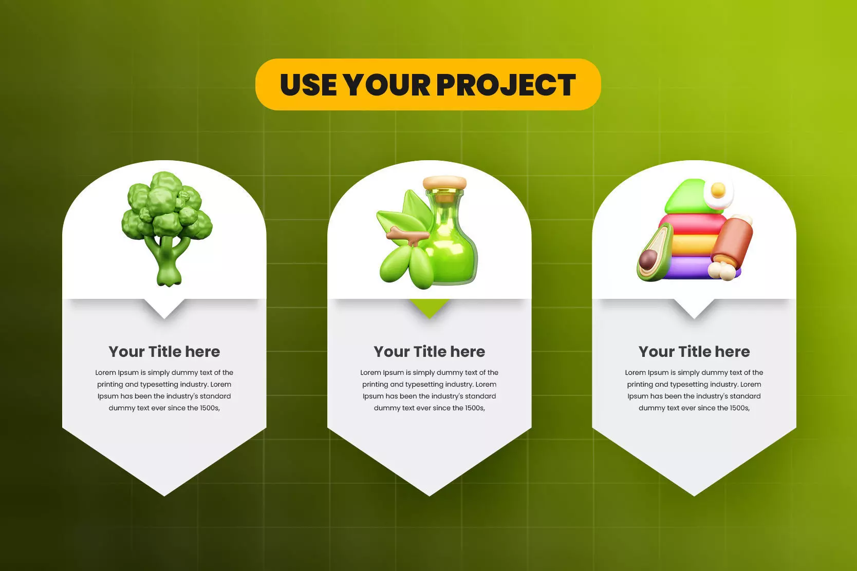 Nutrition Food 3d Icon Pack 3D model_4