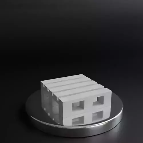 Wooden pallet 3D print model