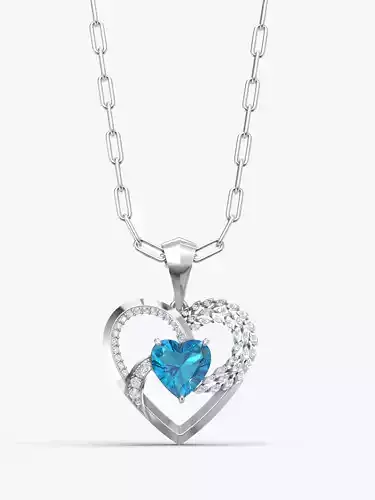 Palka love pendant 3D print model