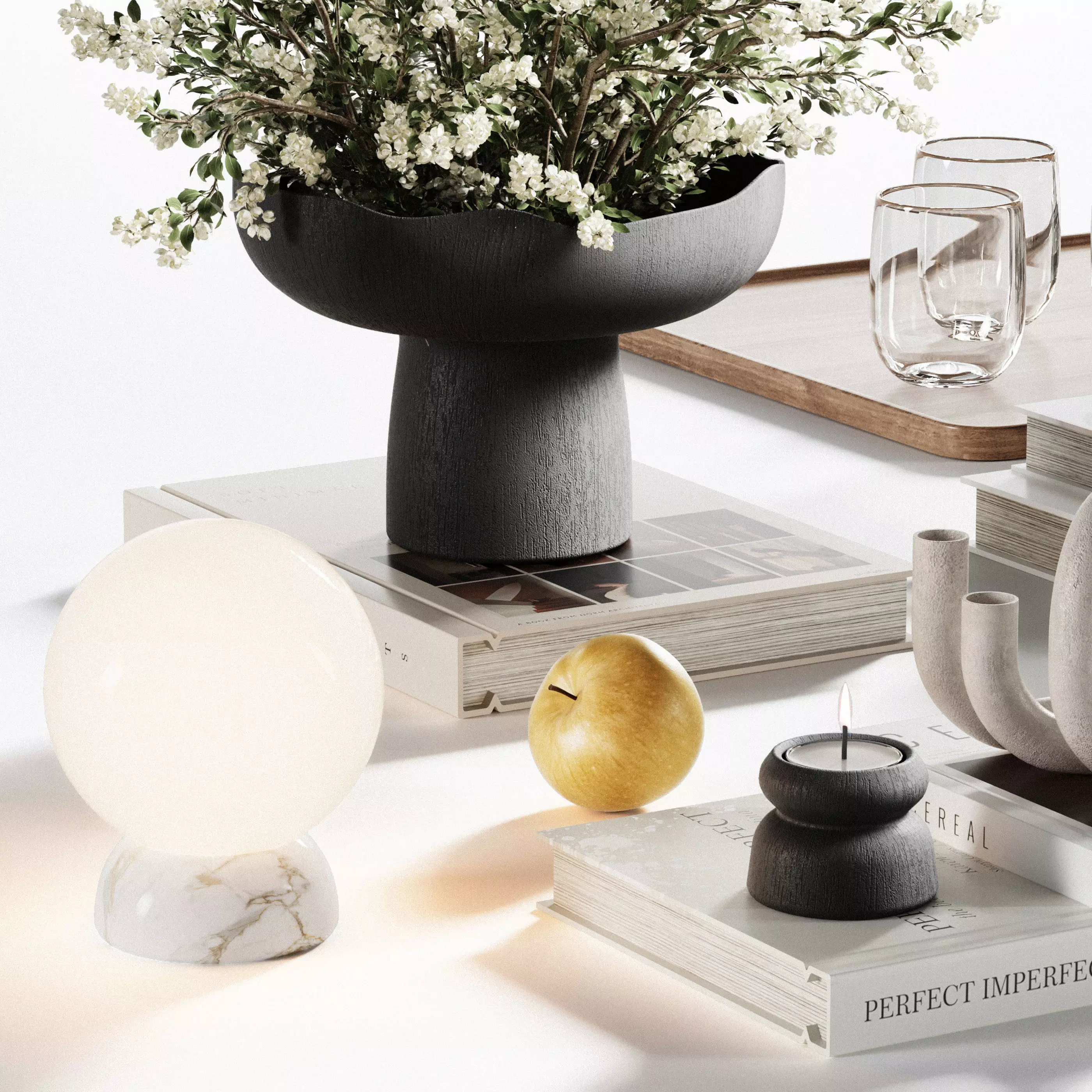 Decorative Set 40 3D model_2