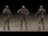 Sci Fi Robot Synthrax Low-poly 3D model_1