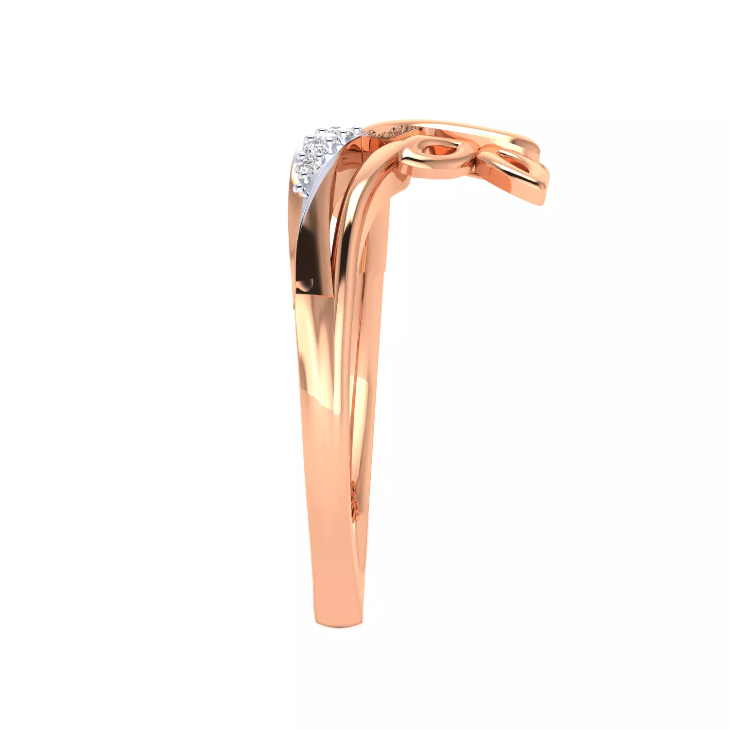  Women Ring Render 3dm STL MTL SLC JCD OBJ FBX Details 3D print model_8