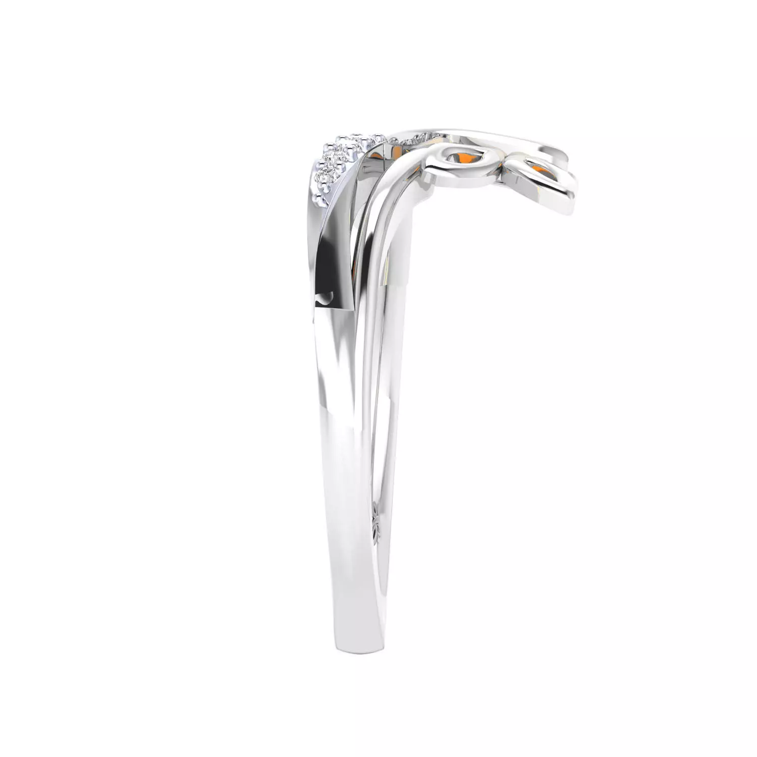  Women Ring Render 3dm STL MTL SLC JCD OBJ FBX Details 3D print model_16