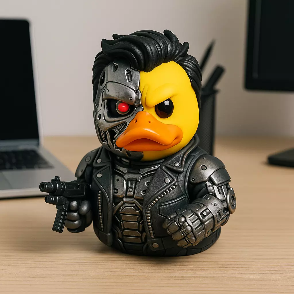 Rubber Duck - Destroyer model - 3D print 3D print model_0