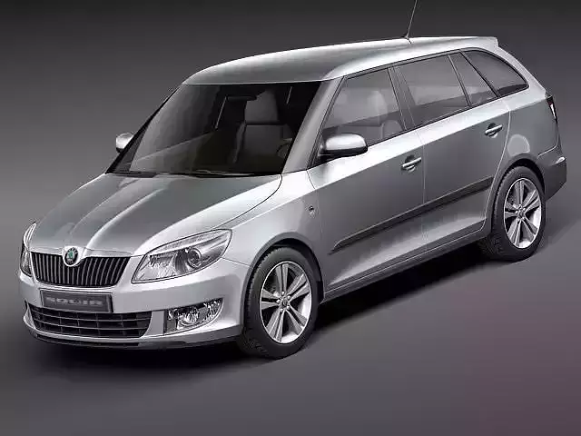 Skoda Fabia Combi 2011 3D model