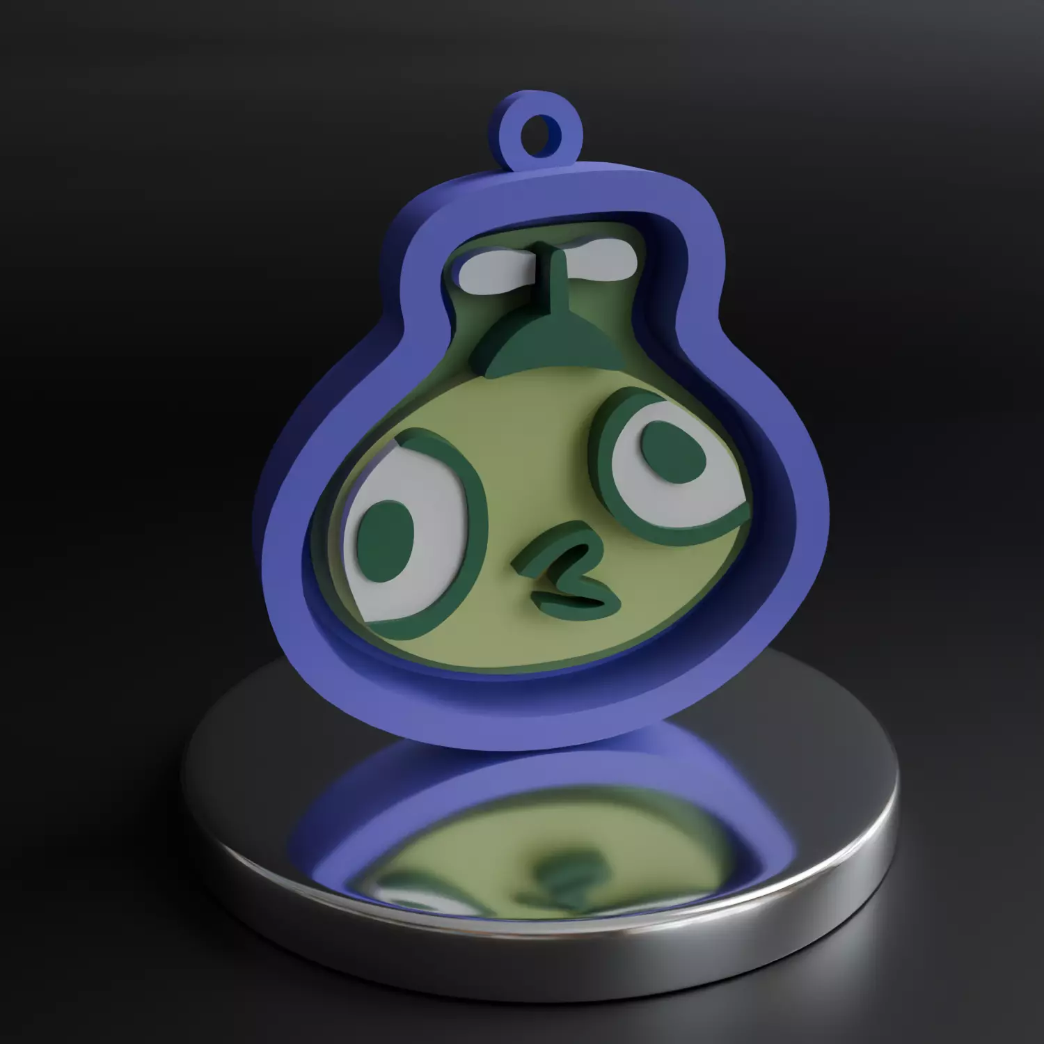 Badge 04 - Bing Bong Badge 3D print model