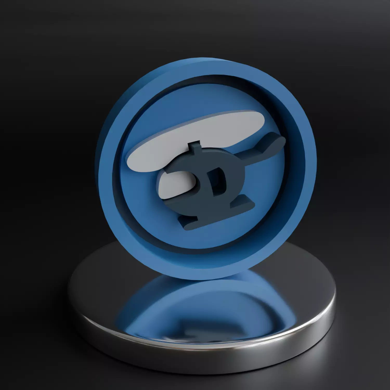 Badge 05 - Survivalist Badge 3D print model_1