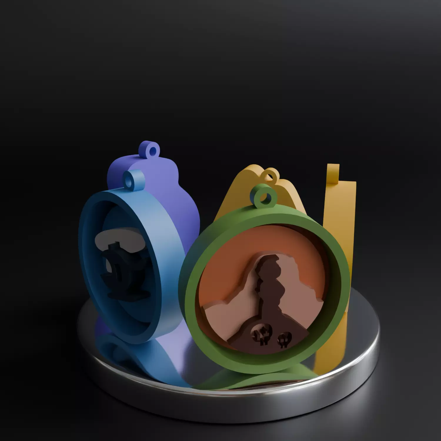Badges Pack 3D print model