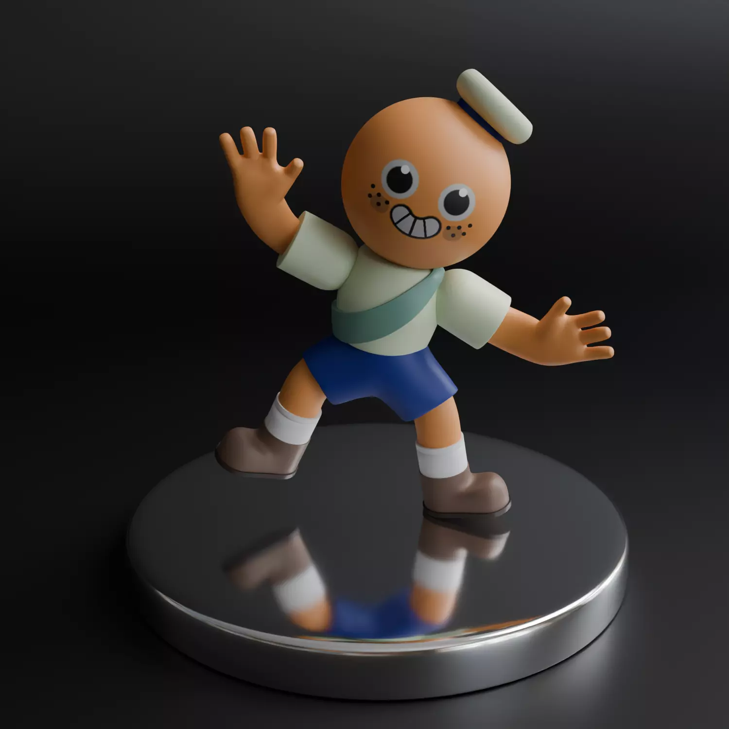 Peak Character - Climber 3D print model_2