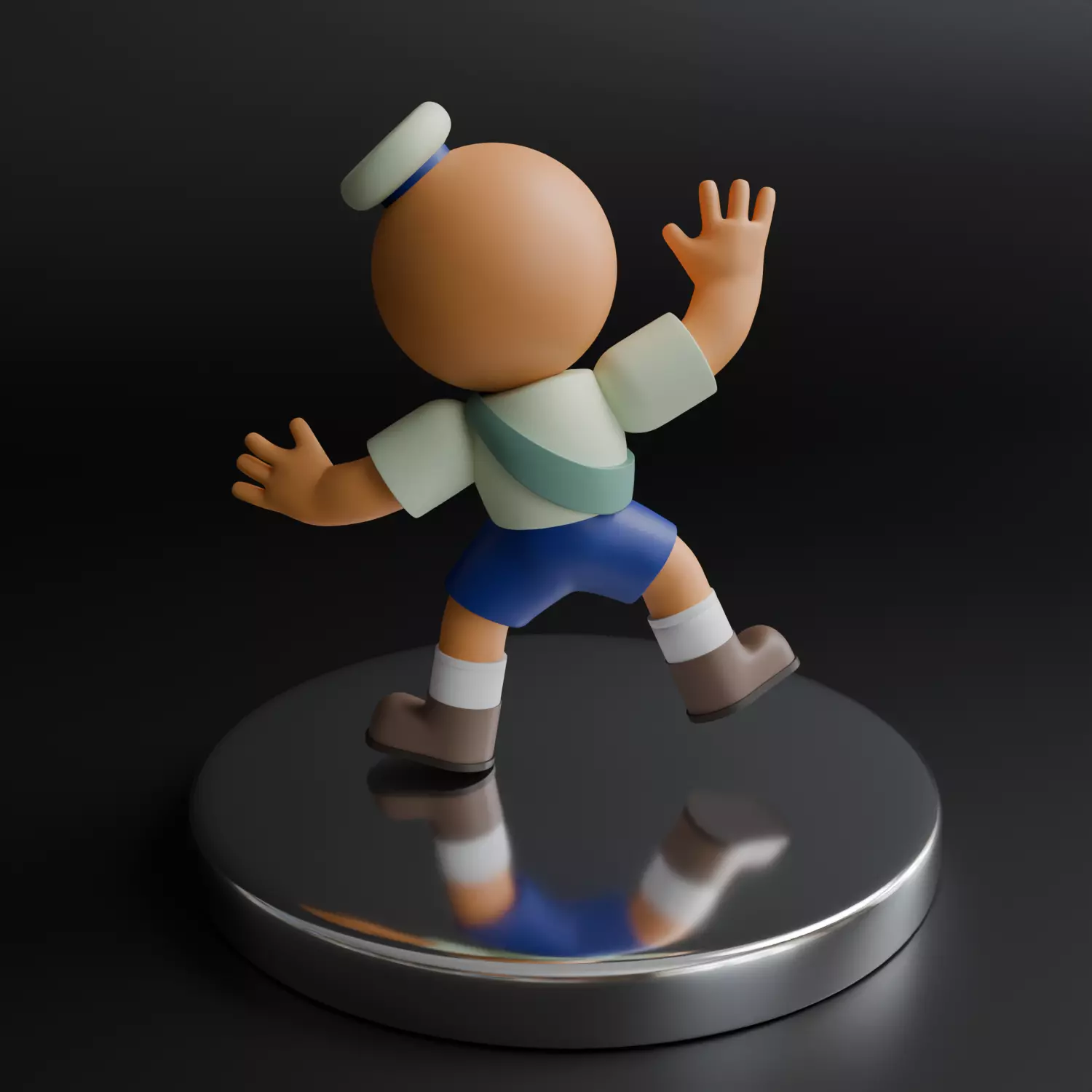 Peak Character - Climber 3D print model_1