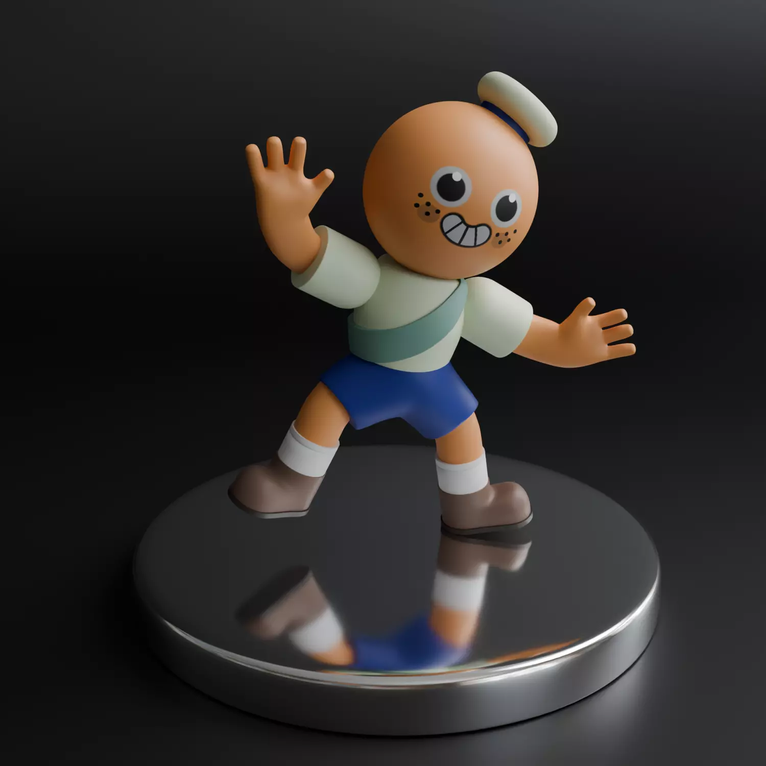 Peak Character - Climber 3D print model_0