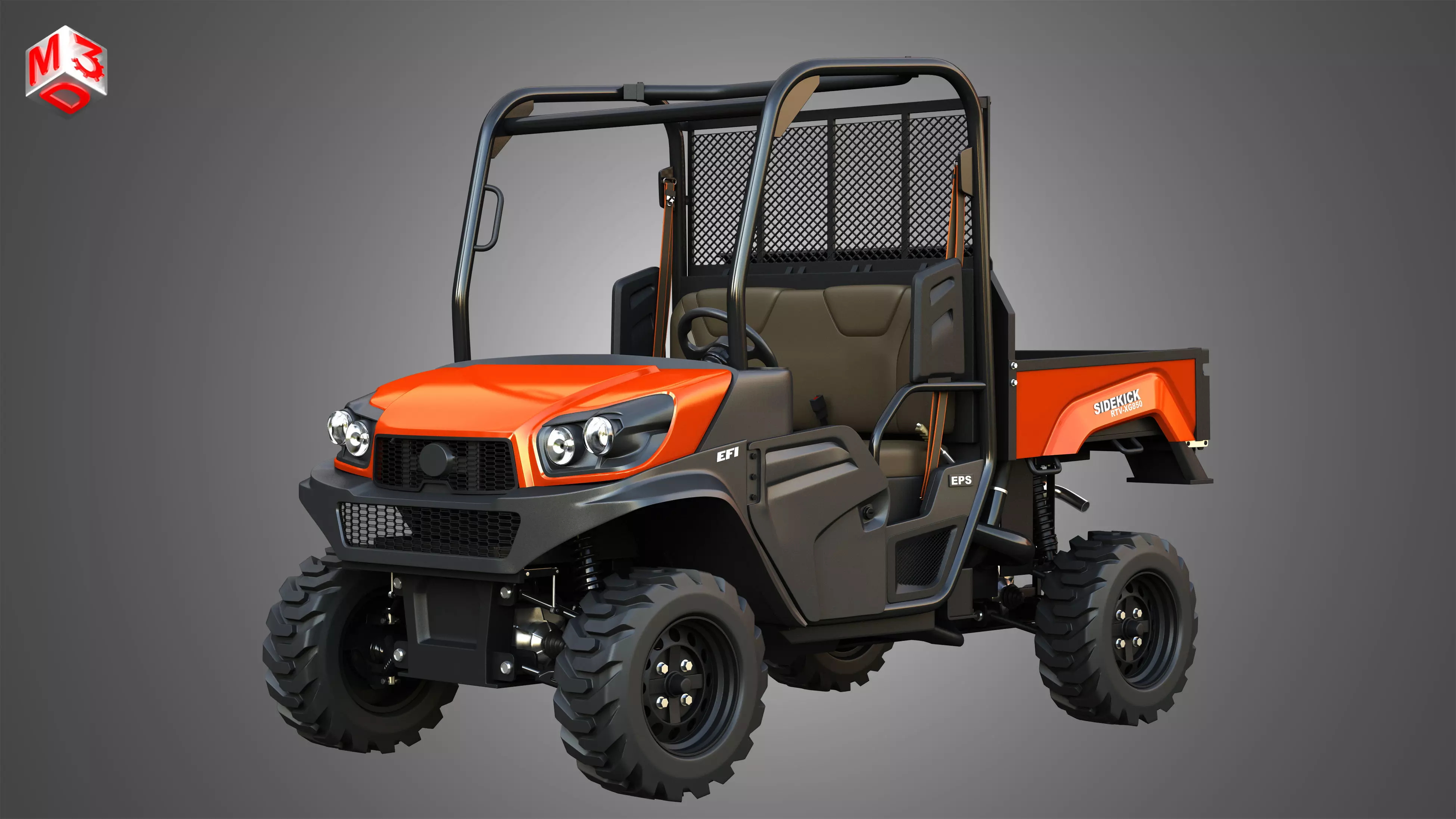 RTV XG850 Crossover Utility Vehicle 3D model