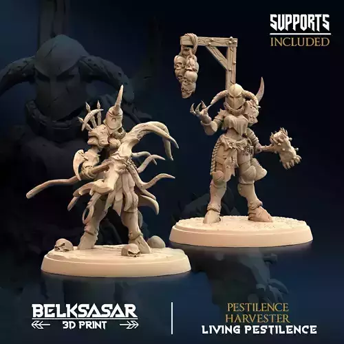 Pestilence Harvester Set x2 3D print model