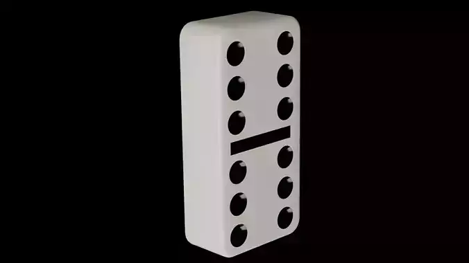 ivory  domino piece 28 