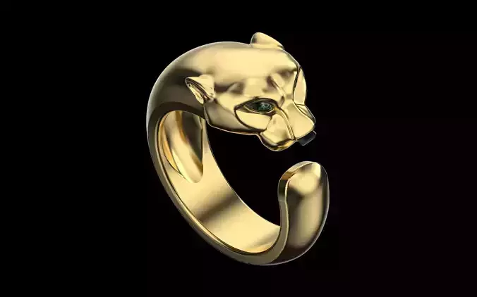3d model phantera ring