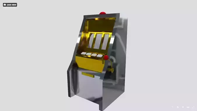Lucky Spin Machine 3D model