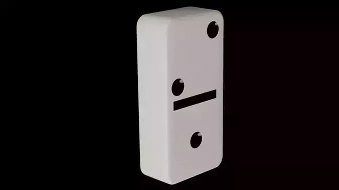 Ivory Domino piece  9