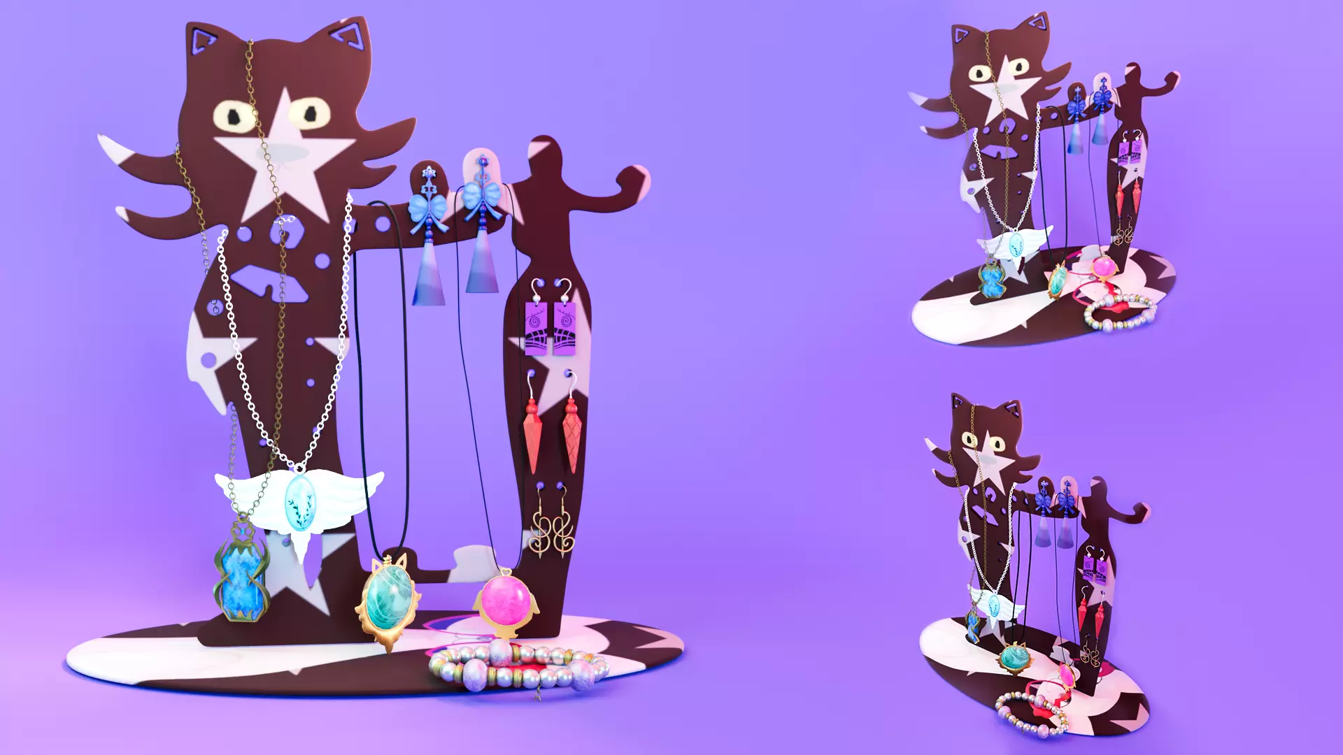 Jewellery Free low-poly 3D model