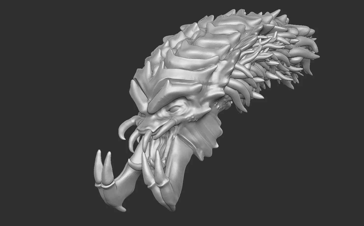 Night Recon Predator Head for NECA 3D print model_1