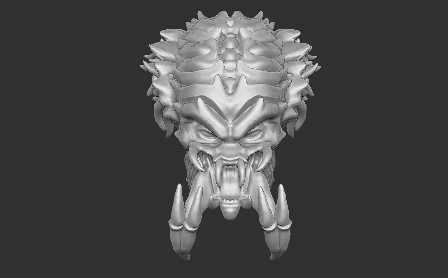 Night Recon Predator Head for NECA 3D print model_0