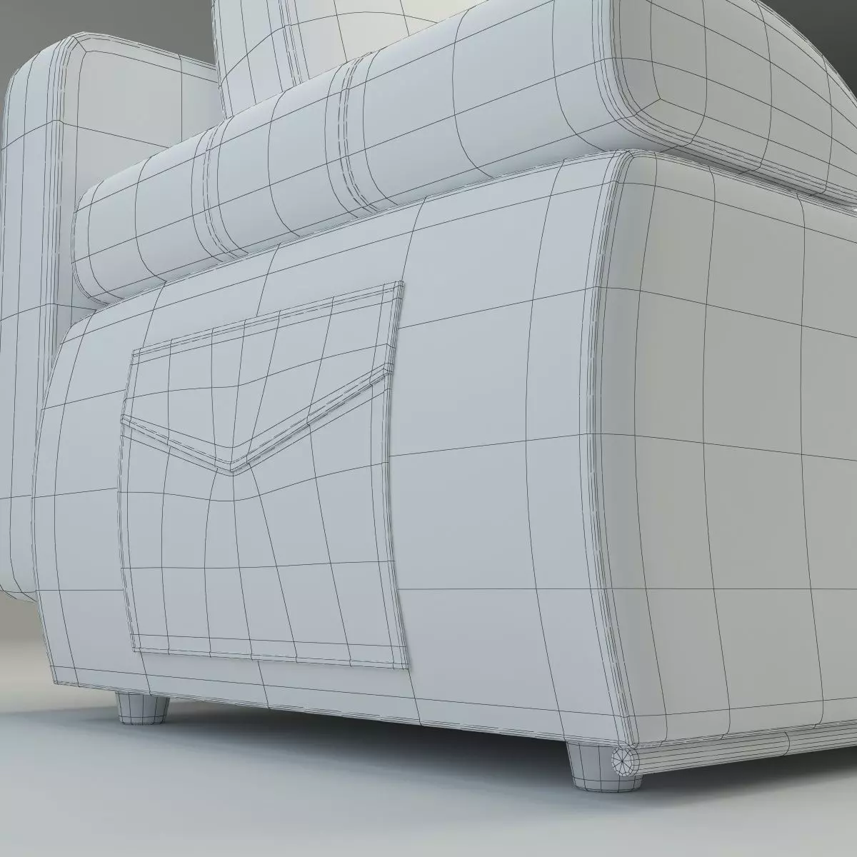 Sofa Julie - Basic Model 3D model_4