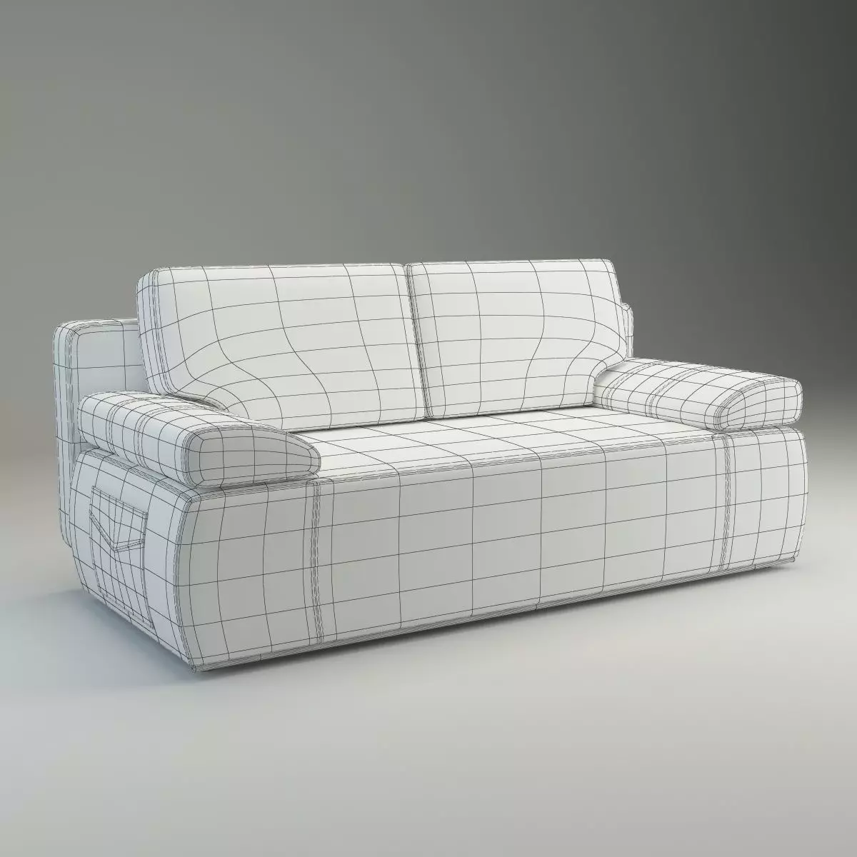 Sofa Julie - Basic Model 3D model_0