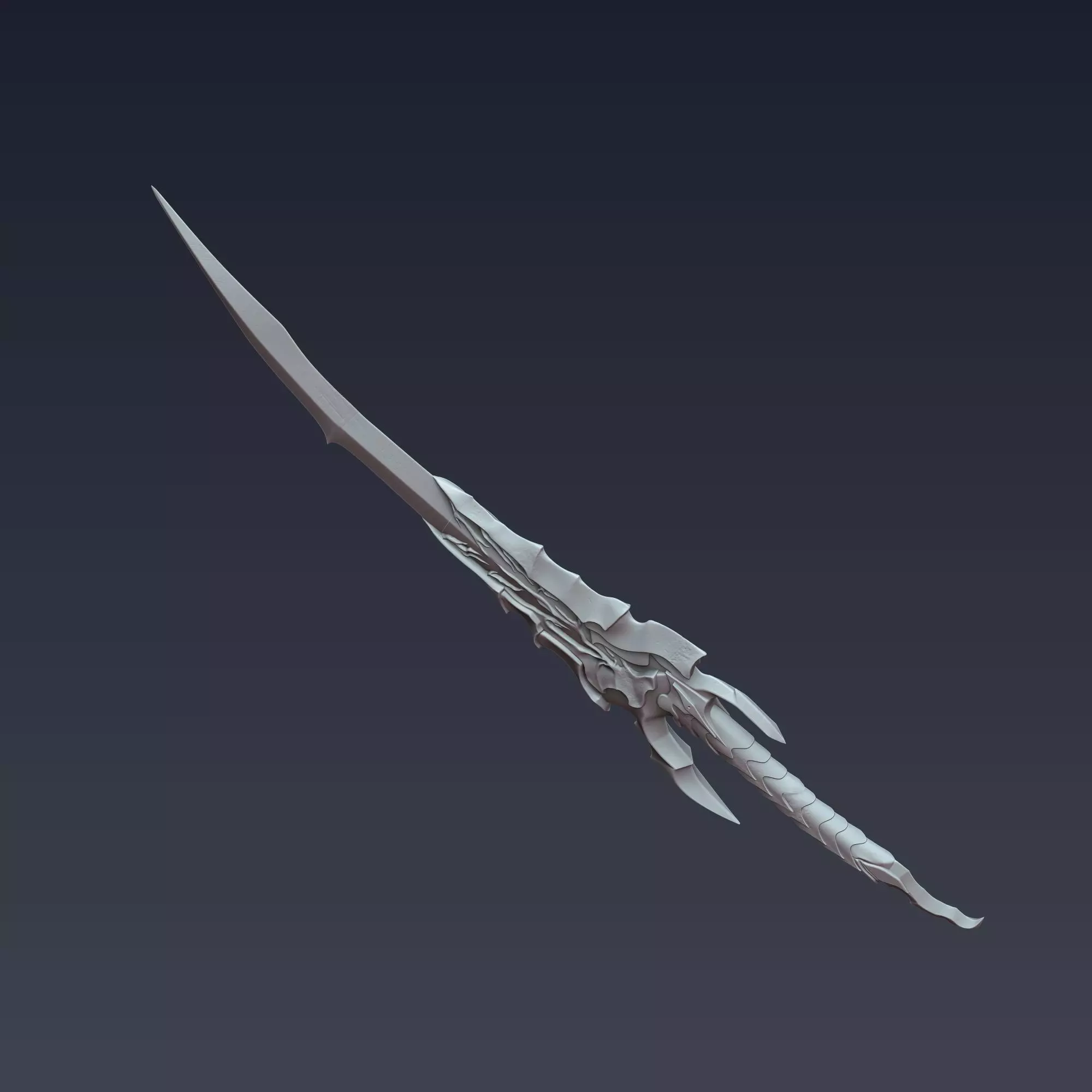 Kamish Dagger Solo Leveling 3D print model_1