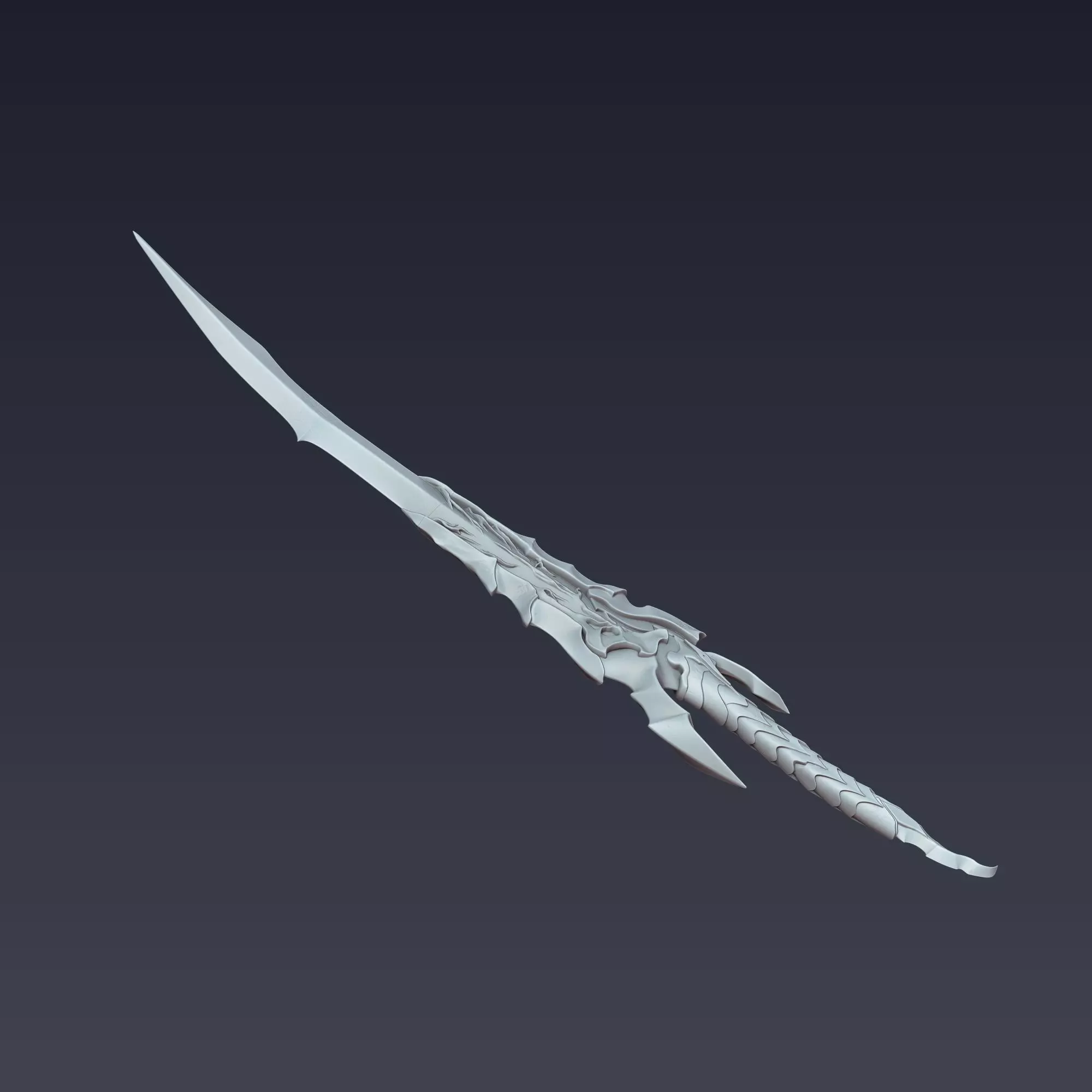 Kamish Dagger Solo Leveling 3D print model_6