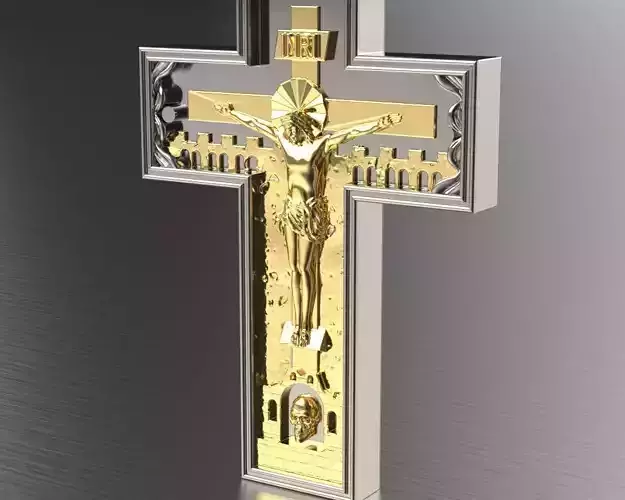 Crucifixion Orthodox Cross
