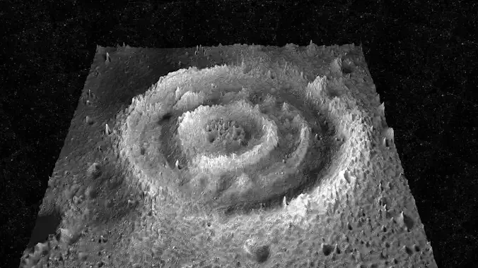 Donut Crater 3D model