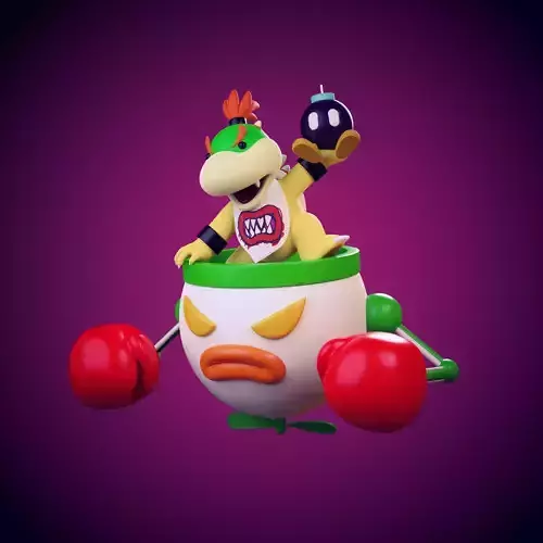 Bowser jr 3D Model