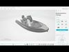 RIB Boat - Fluke 60 3D model_1