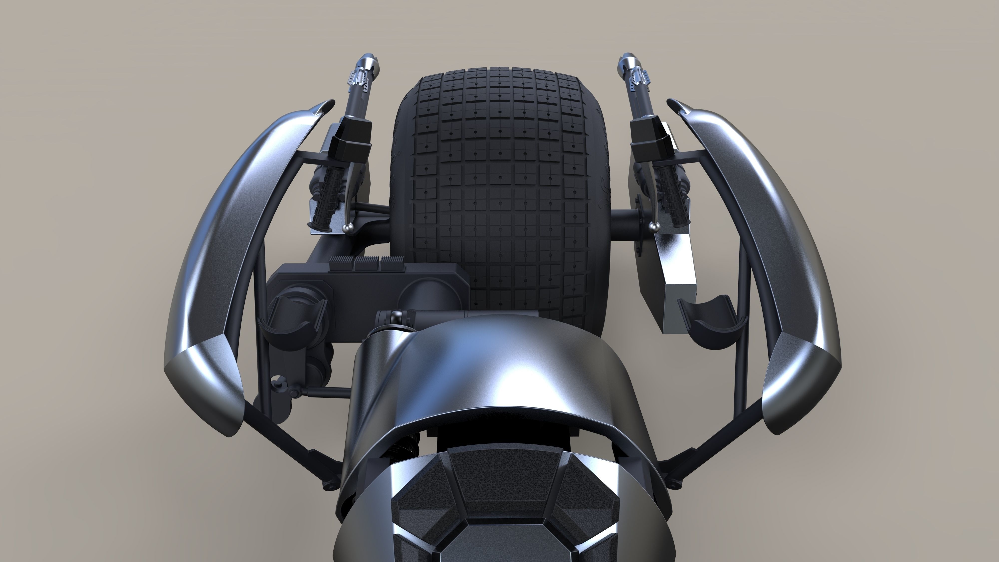 Batpod from The Dark Knight and The Dark Knight Rises 3D model_23