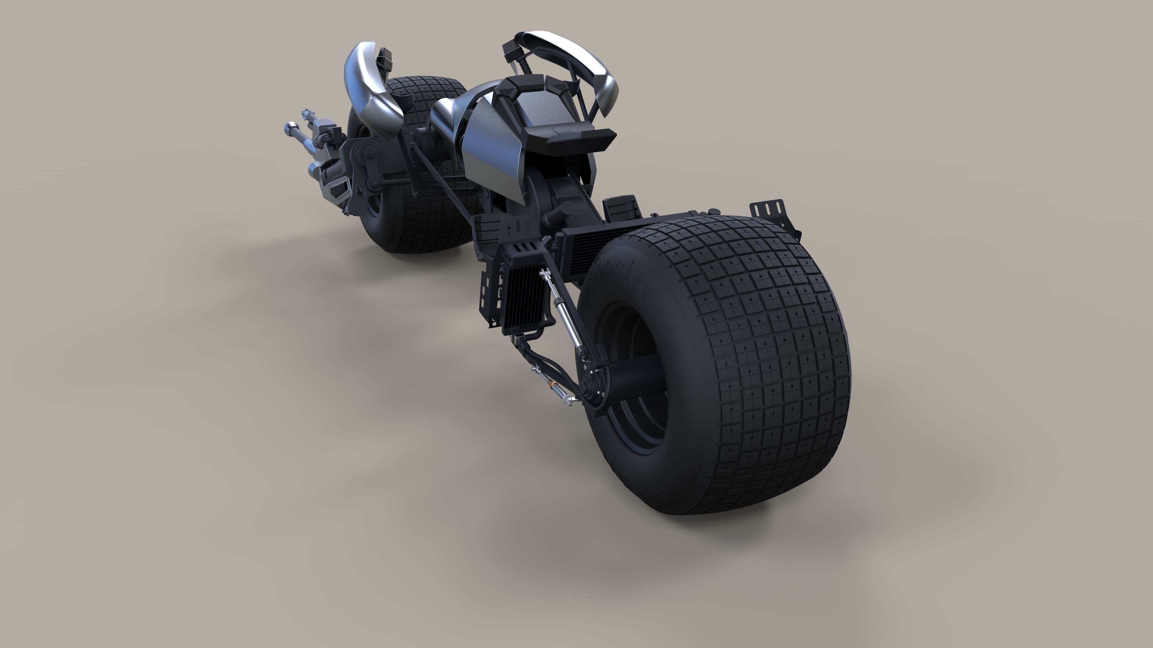 Batpod from The Dark Knight and The Dark Knight Rises 3D model_17