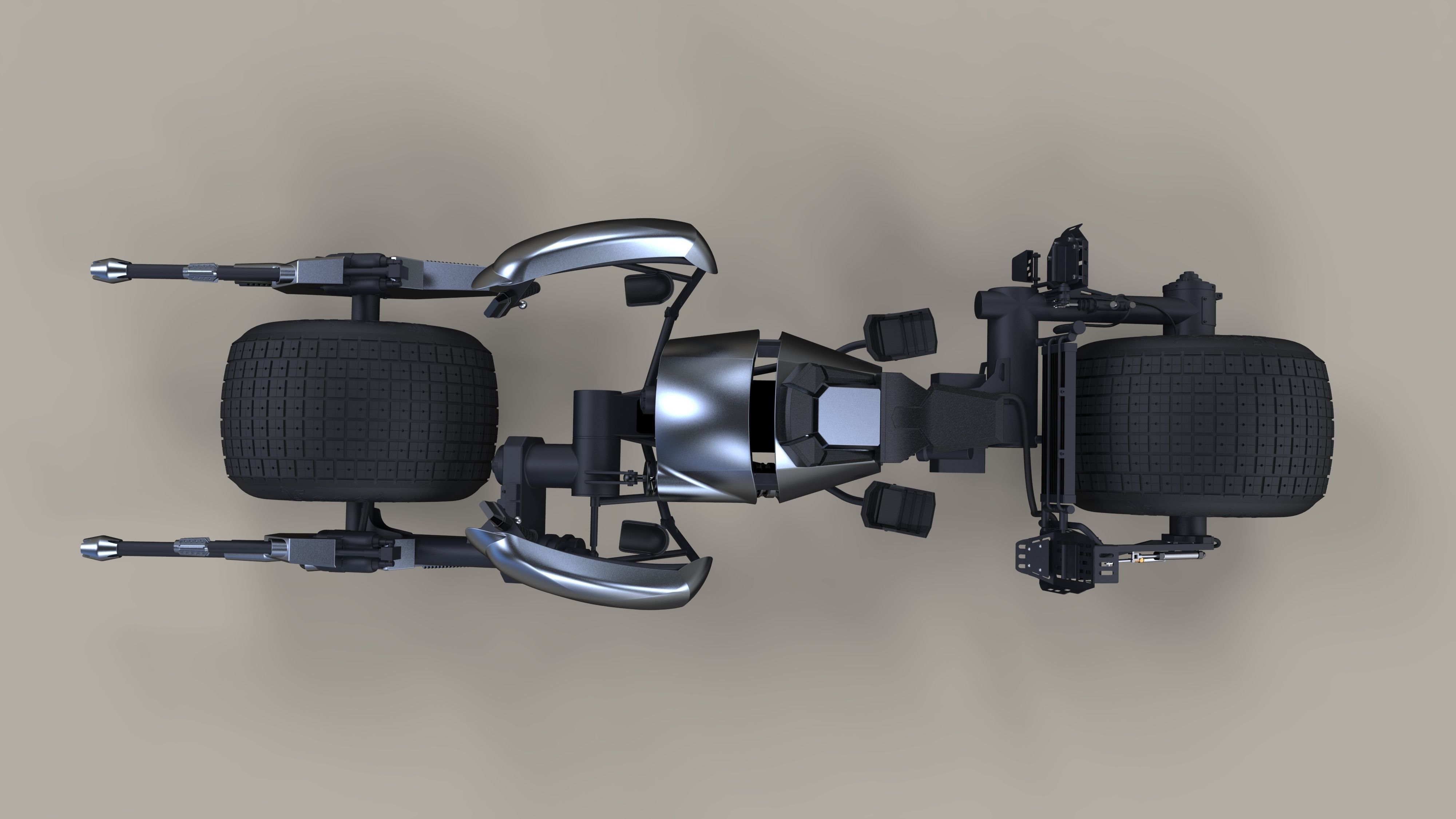 Batpod from The Dark Knight and The Dark Knight Rises 3D model_12