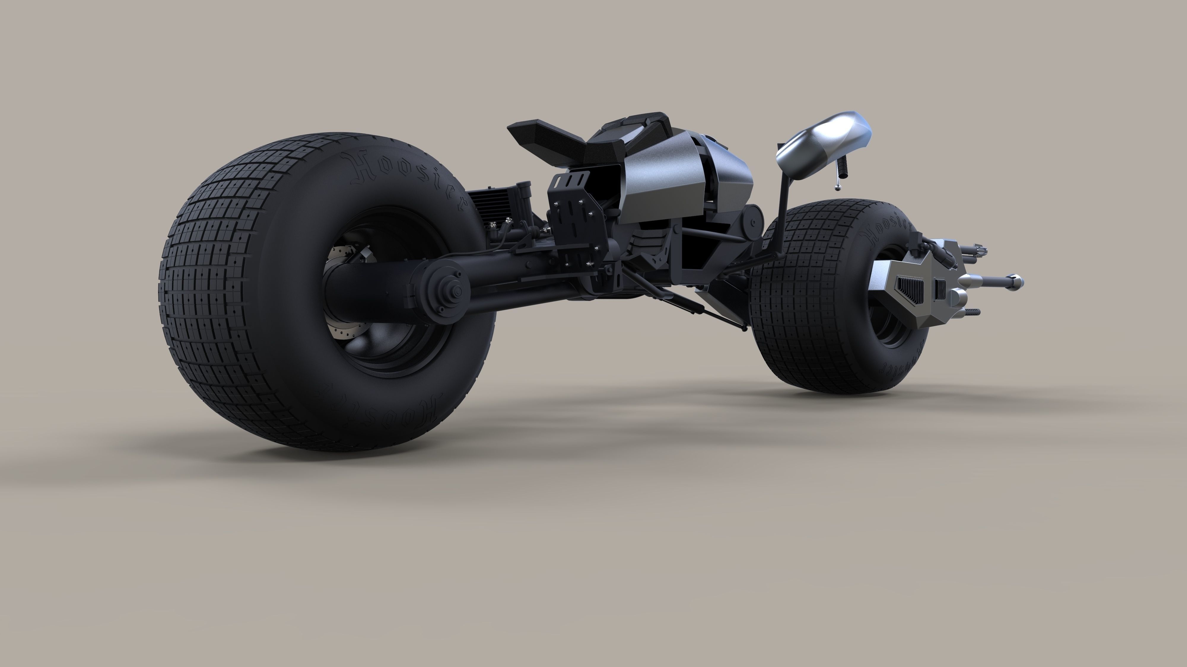 Batpod from The Dark Knight and The Dark Knight Rises 3D model_22