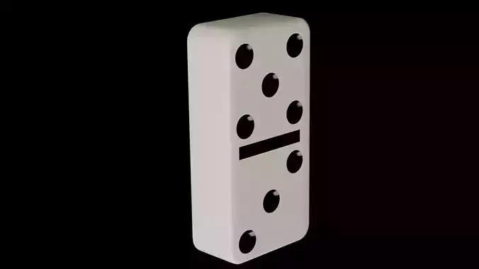 ivory domino piece 21