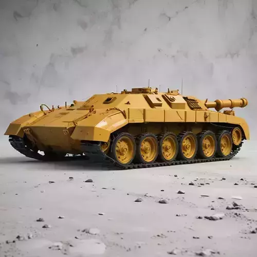 Desert Armored Tank Destroyer 