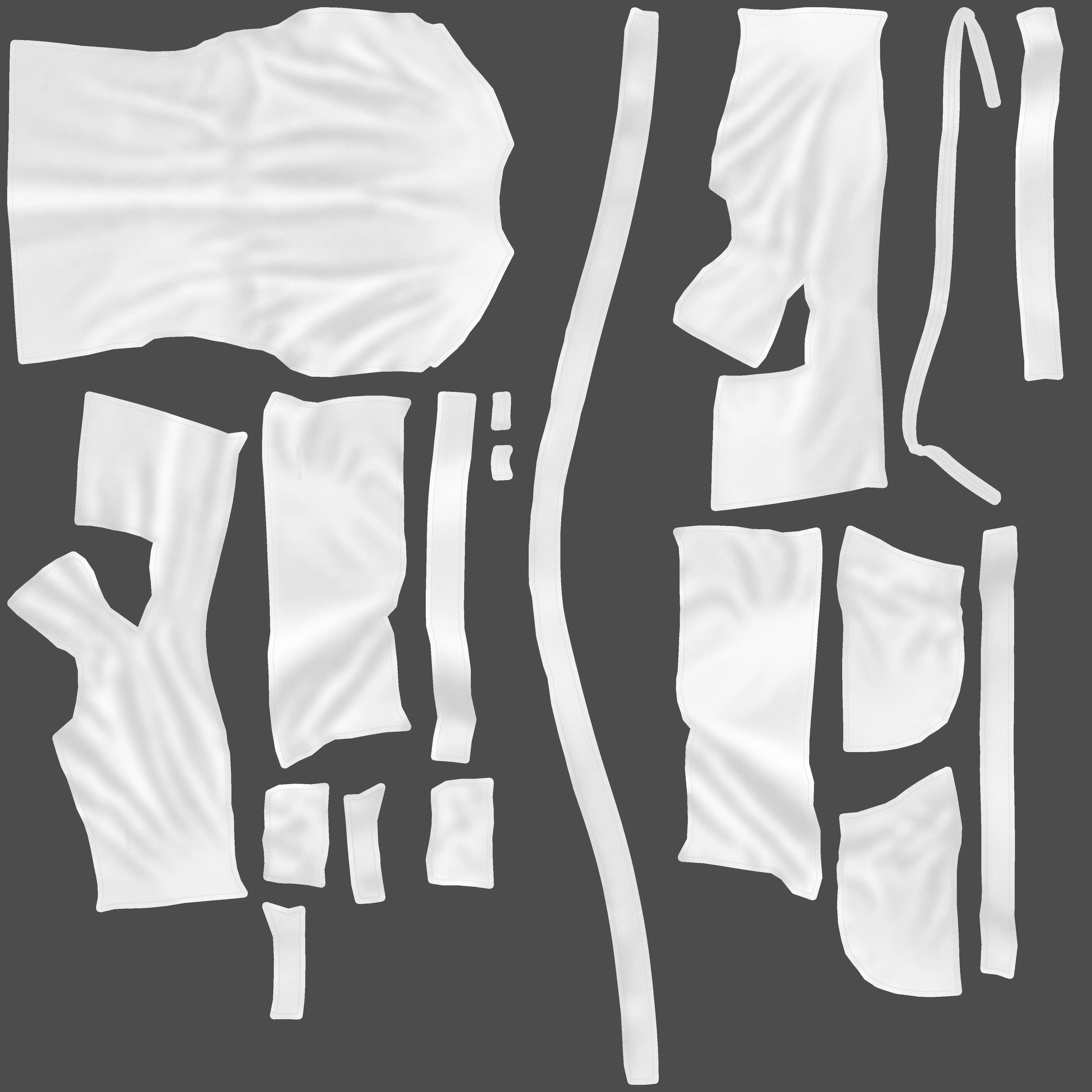 Boxing Robe low-poly Game-ready Low-poly 3D model_21