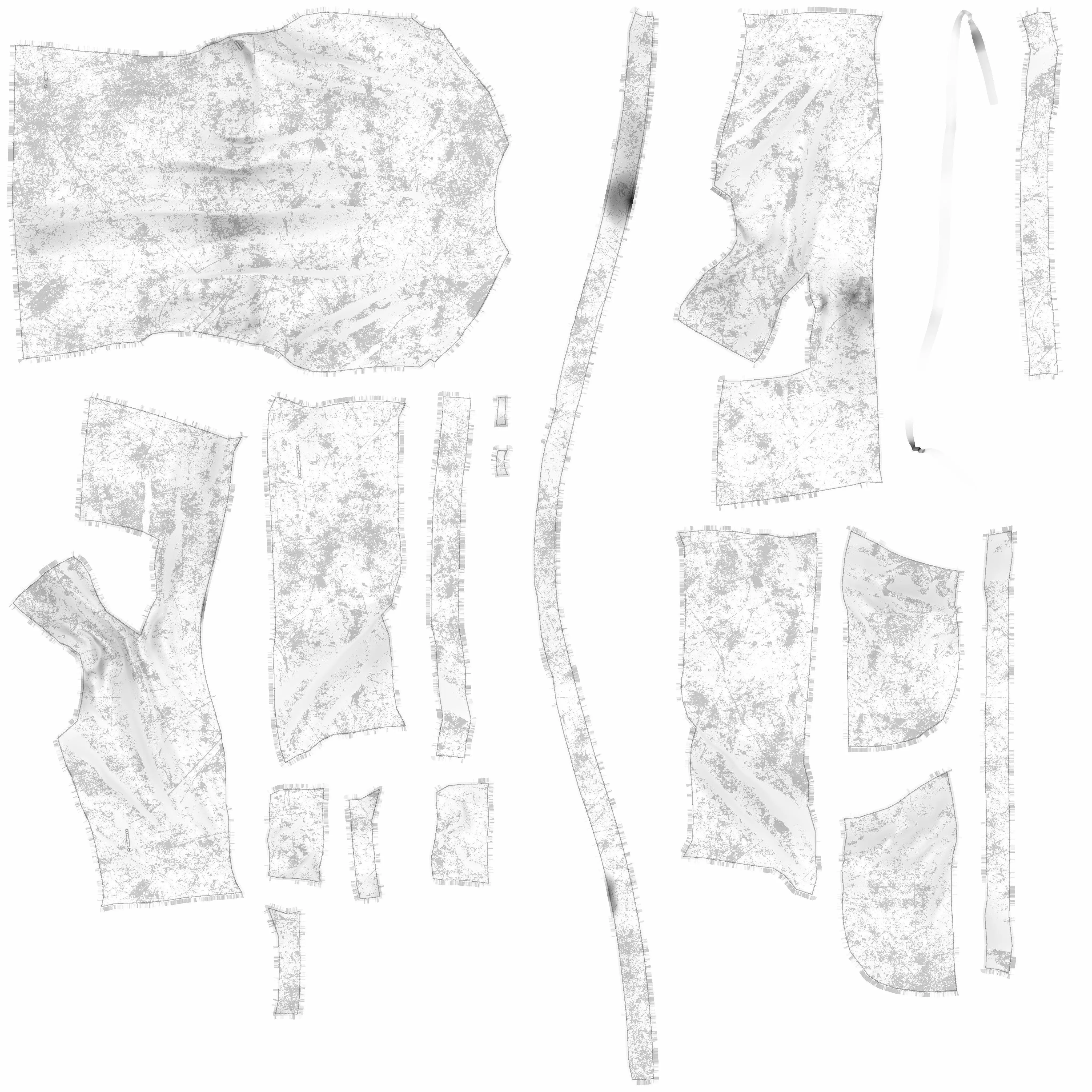 Boxing Robe low-poly Game-ready Low-poly 3D model_15