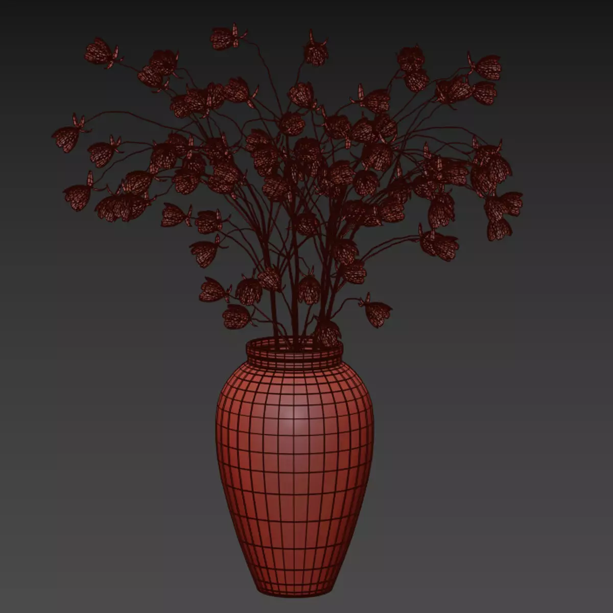 flowerpot 5 3D model_2