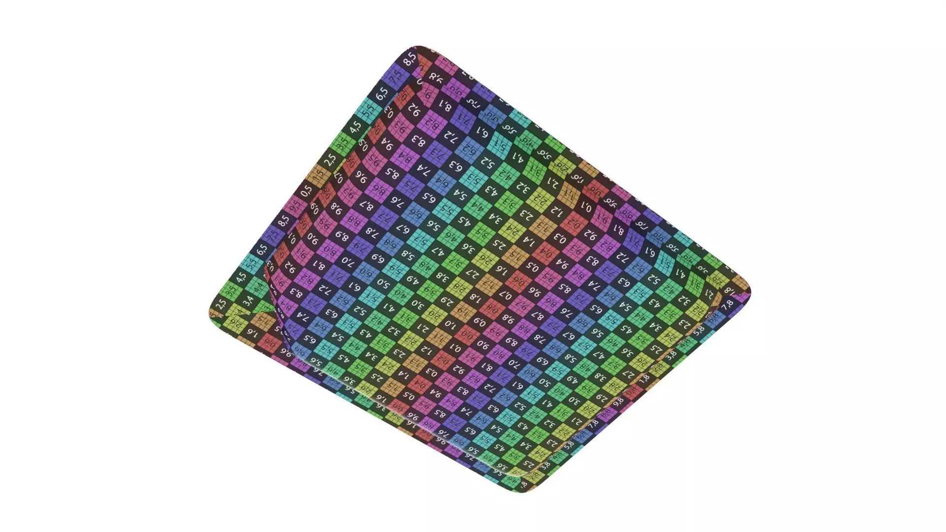 Salami Salchichon sliced in packaging Low-poly 3D model_11