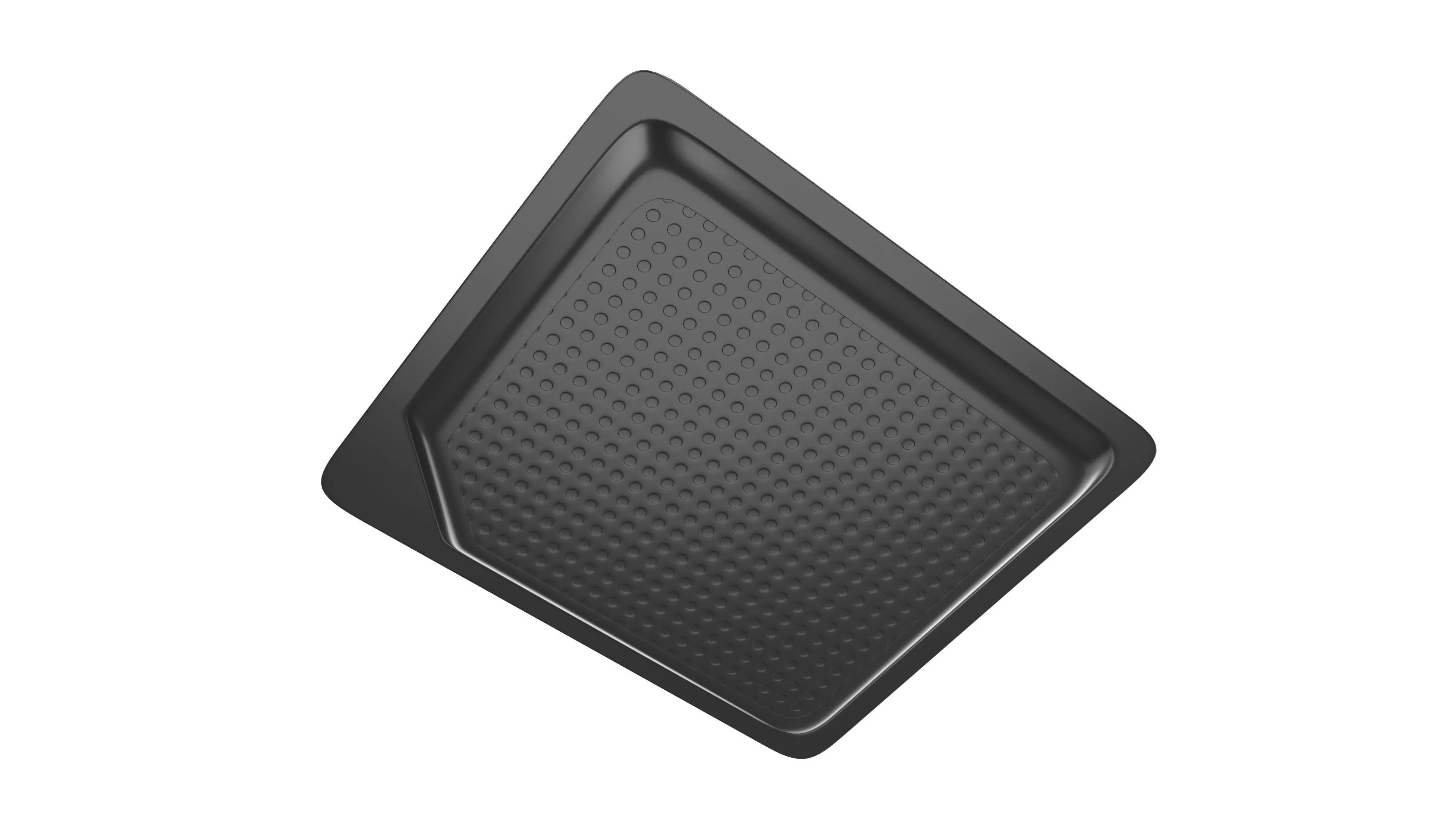 Salami Salchichon sliced in packaging Low-poly 3D model_3