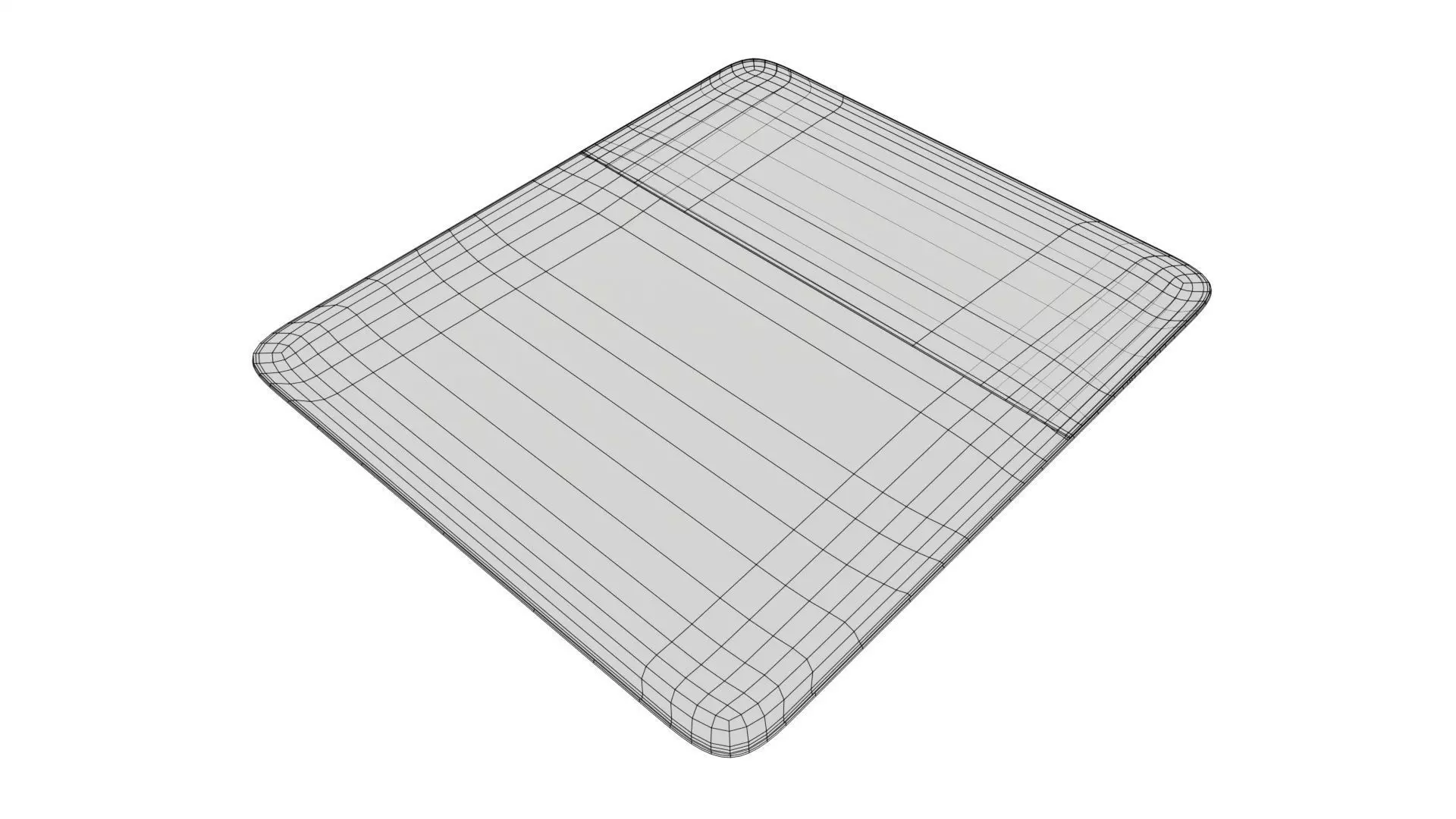 Salami Salchichon sliced in packaging Low-poly 3D model_8