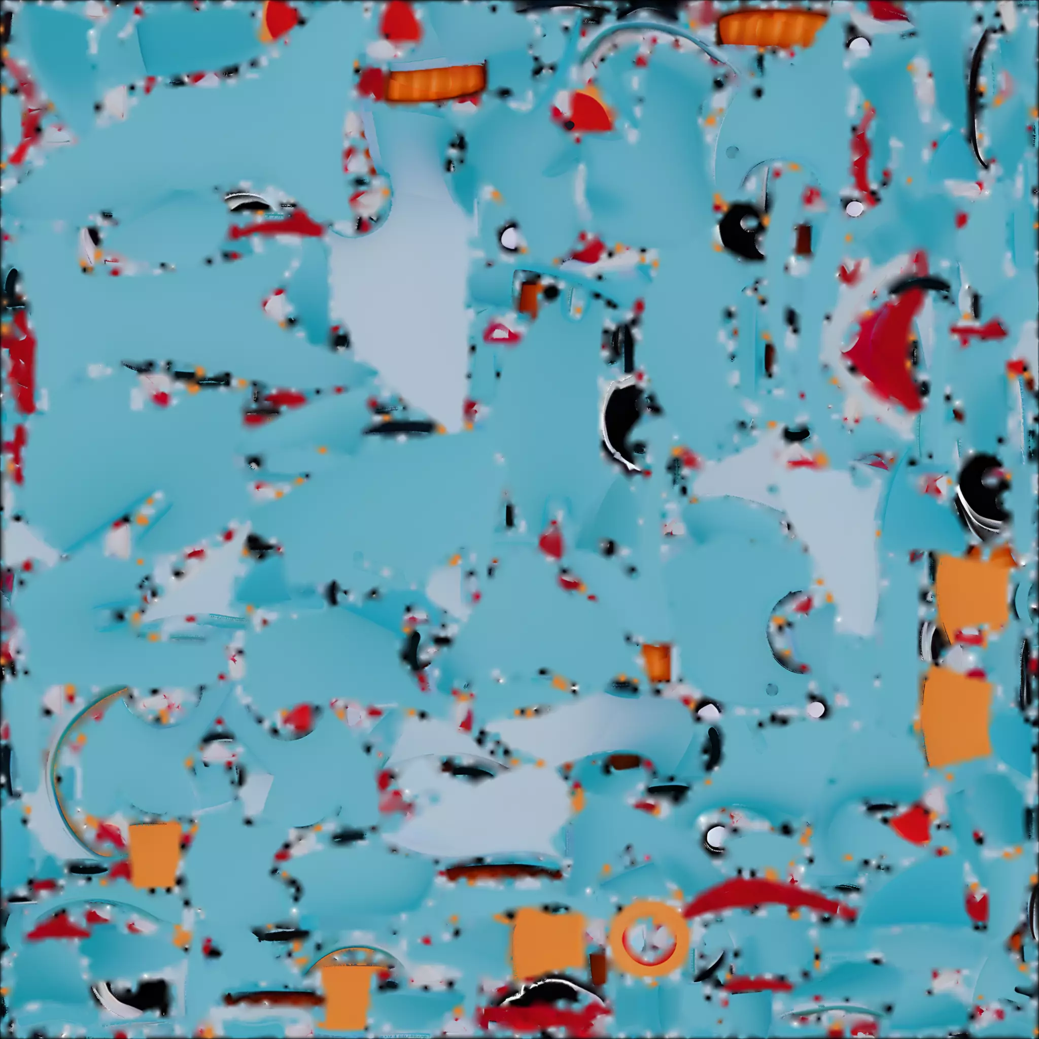 Playful Cartoon Shark Toy 3D Model Low-poly 3D model_1